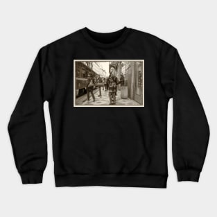 Waiting on a Tram Crewneck Sweatshirt